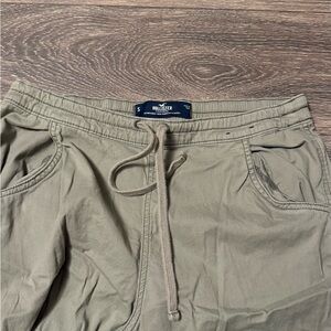 Hollister Olive Green Pants Joggers
